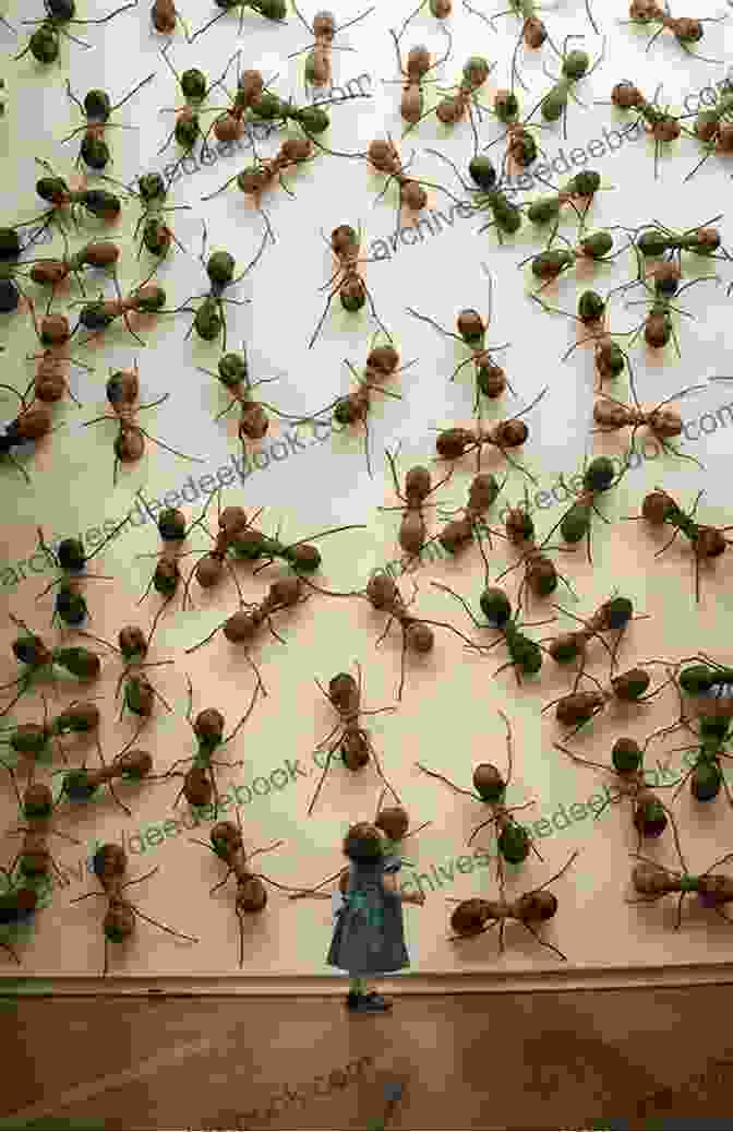 A Close Up Of Michael Mahin's Sculpture Featuring Ants Crawling Over An Idol Ants And Idols Michael Mahin