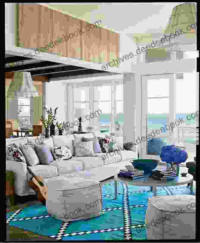 A Coastal Bohemian Living Room With Traditional Macrame And Modern Beach Inspired Decor Knitting From Fair Isle: 15 Contemporary Designs Inspired By Tradition