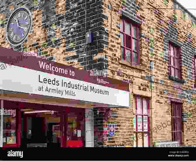 A Historical Photograph Of Leeds Mills, Capturing The Bustling Industrial Atmosphere And The Towering Chimneys That Dominated The Cityscape. Images Of Yorkshire Through Time