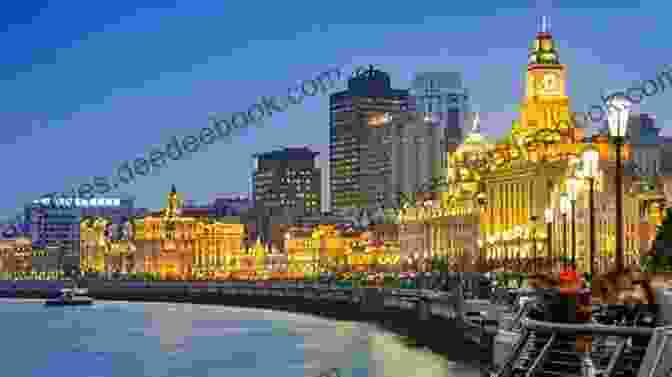 A Photo Of The Bund In Shanghai, China. I Want To Show You MY TRAVEL PHOTOS In 1990s China: Travel Around Beijing Xian Three Gorge Descent Wuhan And Shanghai