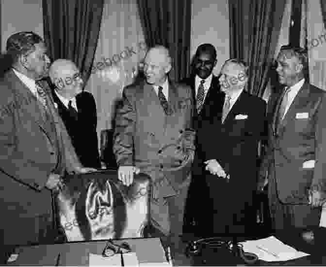 A Photograph Of Labor Leaders And Business Executives Meeting With President Eisenhower In The 1950s. For All These Rights: Business Labor And The Shaping Of America S Public Private Welfare State (Politics Society In Twentieth Century America) (Politics And Society In Modern America)