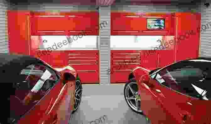 A Red Classic Car Parked In A Garage Automotive Arousal: A Collection Of Classic Car Stories