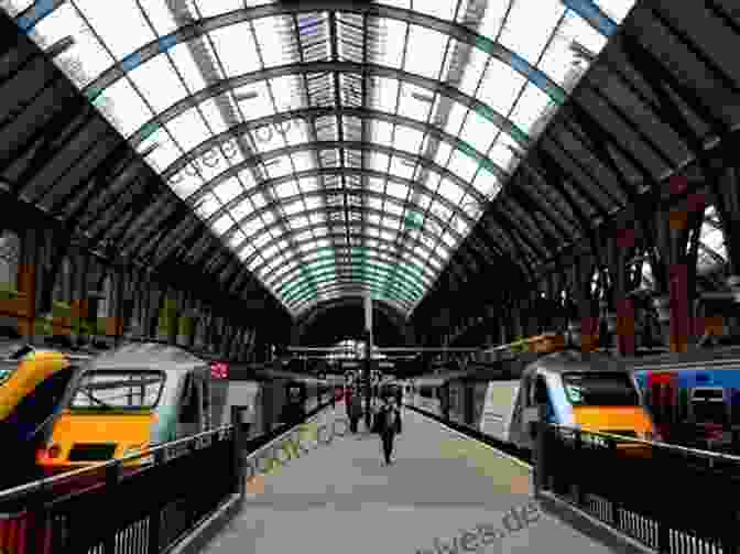 A View Of The King's Cross Railway Station In London Commuter City: How The Railways Shaped London