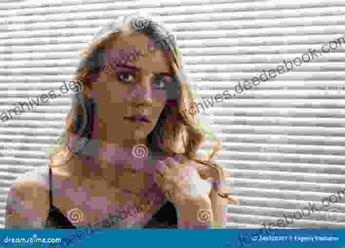 A Young Woman With Dark Hair And Blue Eyes Looks Fearfully Over Her Shoulder. She Is Wearing A White Dress And Is Standing In A Dimly Lit Room. F D: For Your Own Good