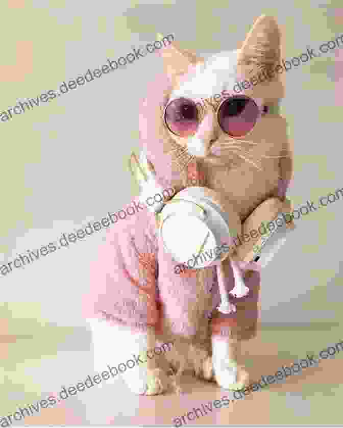 Cat In Hot Pink Pursuit As A Kitten Playing Dress Up Cat In A Hot Pink Pursuit: A Midnight Louie Mystery (Midnight Louie Mysteries 17)