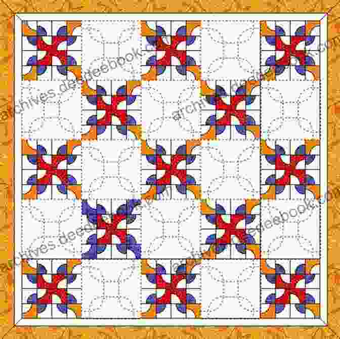 English Paper Pieced Drunkard's Path Star Pattern Hexagon Star Quilts: 113 English Paper Pieced Star Patterns To Piece And Applique