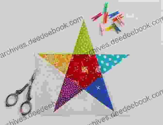 English Paper Pieced Five Pointed Star Pattern Hexagon Star Quilts: 113 English Paper Pieced Star Patterns To Piece And Applique