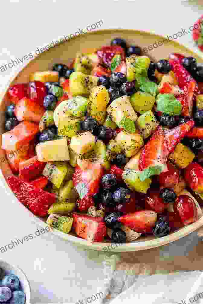 Fruit Salad With A Variety Of Fresh Fruits Illustrated Step By Step Baking Cookbook For Kids: 30 More Easy And Delicious Recipes (Baking For Kids)