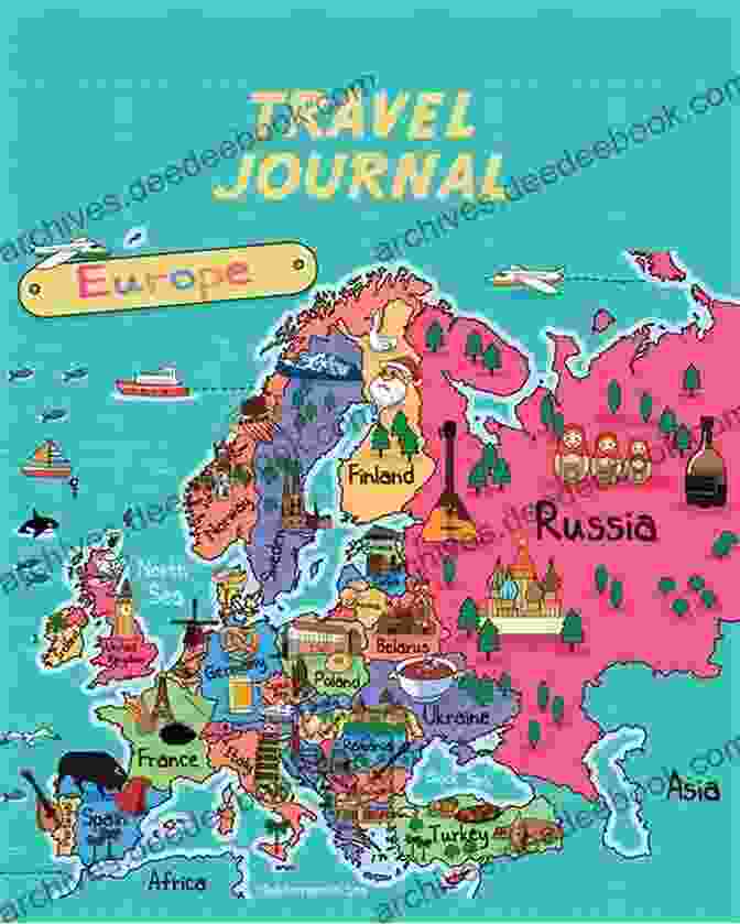 Map Of Europe Diary Of My European Trip