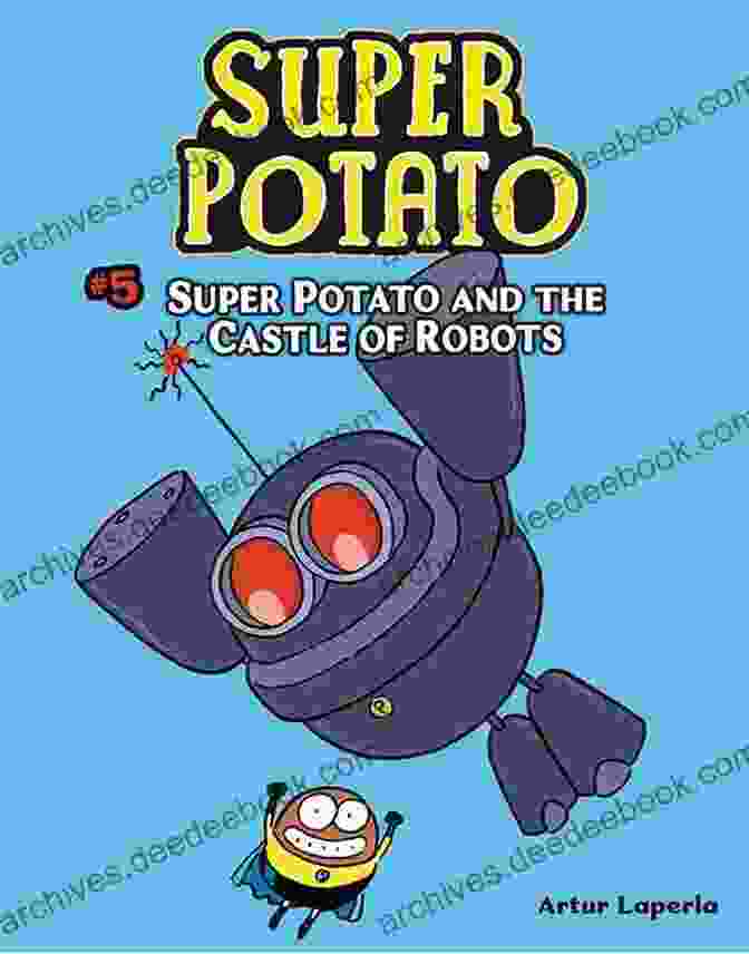 Super Potato And The Castle Of Robots Game Cover Featuring A Potato Shaped Robot Wielding A Sword Super Potato And The Castle Of Robots: 5