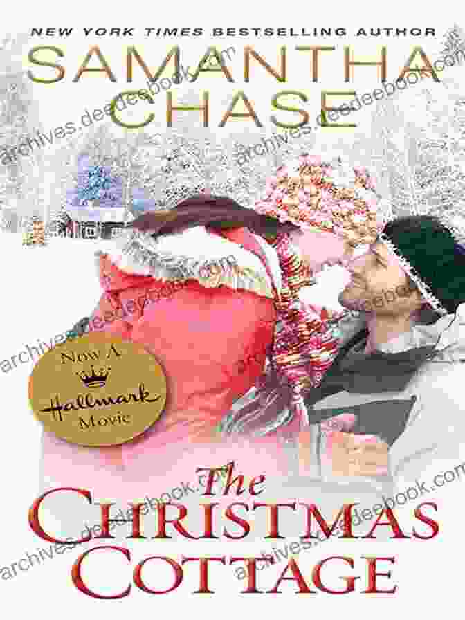 The Christmas Cottage Book Cover, A Cozy Cottage Nestled In A Snowy Forest Summer At Coastguard Cottages: A Feel Good Holiday Read