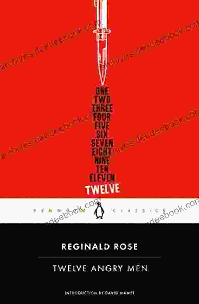 Twelve Angry Men Penguin Classics Book Cover With Twelve Men Deliberating In A Jury Room Twelve Angry Men (Penguin Classics)