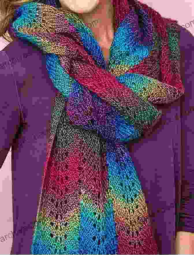 Versatile Knit Scarf In Vibrant Colors Knit Ponchos Wraps Scarves: Create 40 Quick And Contemporary Accessories (Traditions In The Making)