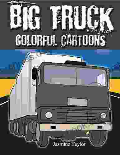 Big Truck Colorful Cartoon Illustrations