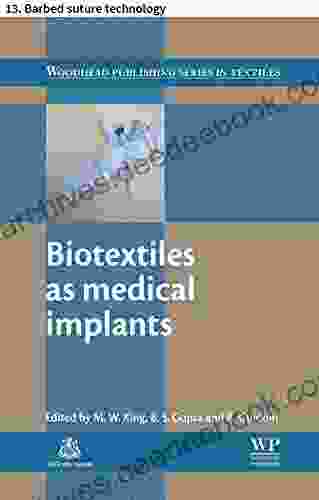 Biotextiles as medical implants: 13 Barbed suture technology (Woodhead Publishing in Textiles)